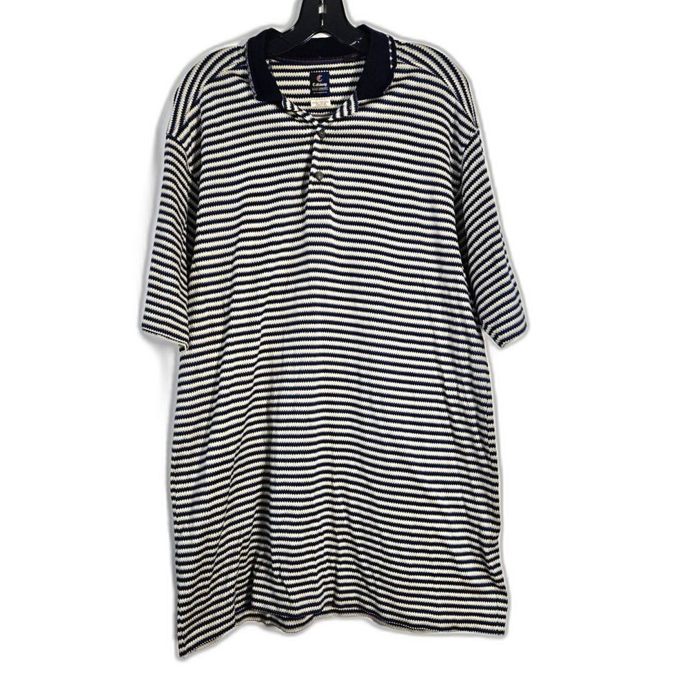 CALLAWAY Nordstroms Vintage Golf Short Sleeve Polo 100% Cotton Medium
